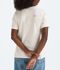 The North Face Big Girls Crewneck Short Sleeve Landscape Graphic T-Shirt