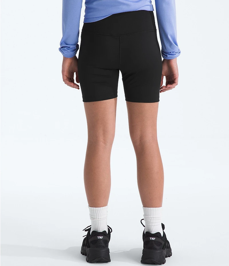The North Face Big Girls Flex 5#double; Inseam Tight Shorts