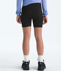 The North Face Big Girls Flex 5#double; Inseam Tight Shorts