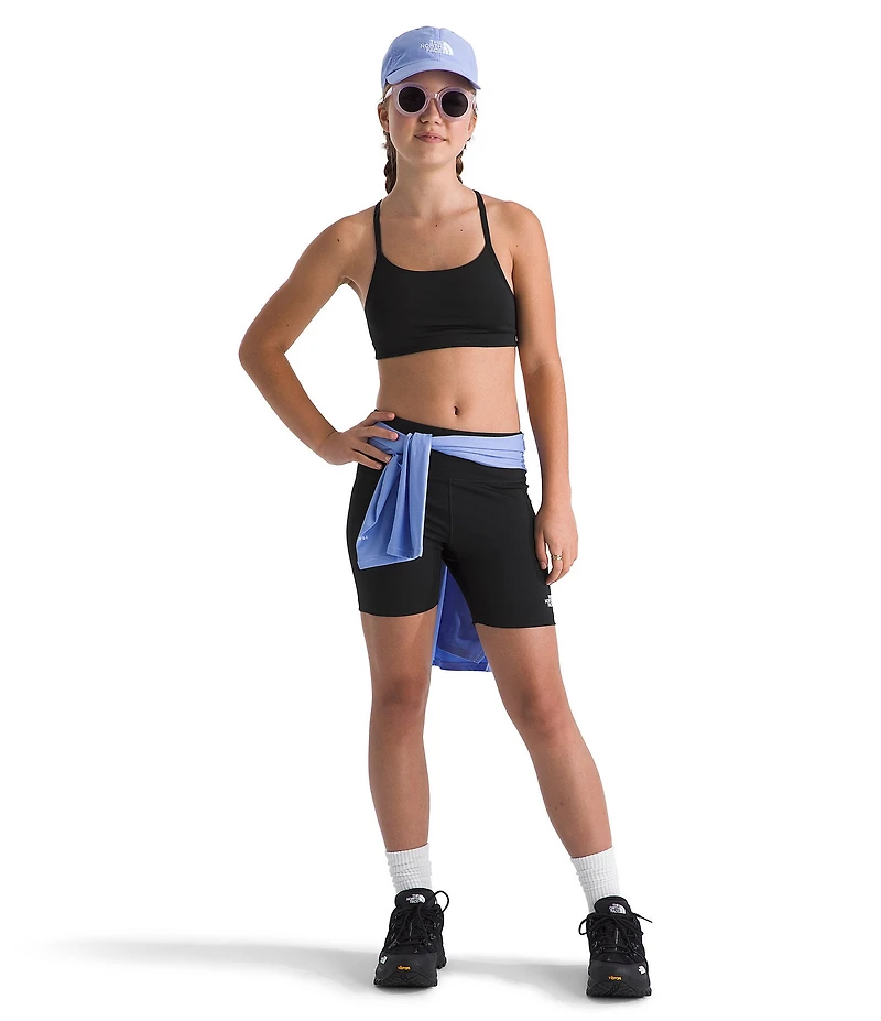 The North Face Big Girls Flex 5#double; Inseam Tight Shorts