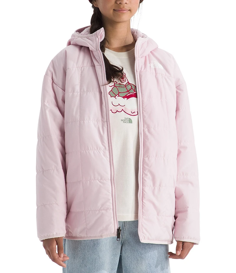 The North Face Big Girls Long Sleeve Reversible Shasta Short Parka Jacket