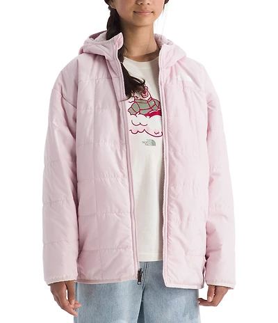 The North Face Big Girls Long Sleeve Reversible Shasta Short Parka Jacket