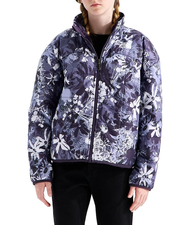 The North Face Big Girls Reversible Shasta Full Zip Print -Jacket