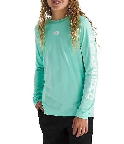 The North Face Big Kids Long Sleeve Teen Amphibious T-Shirt