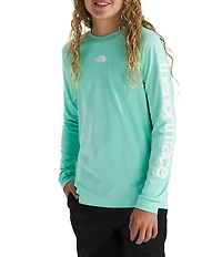The North Face Big Kids Long Sleeve Teen Amphibious T-Shirt