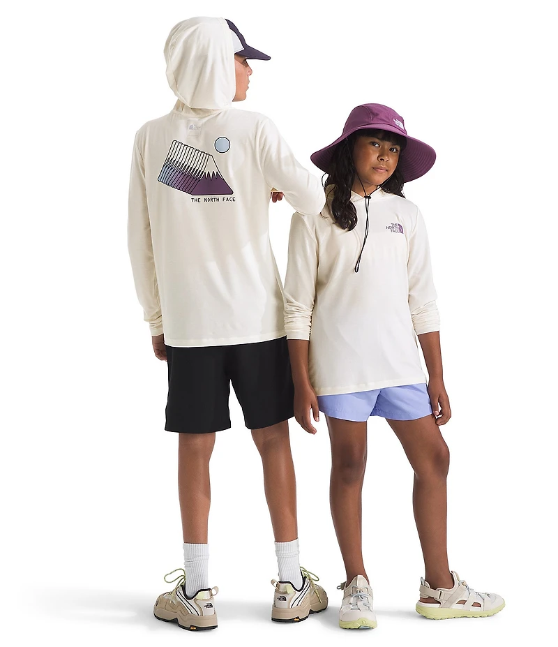 The North Face Big Kids Long Sleeve Graphic Adventure Coast Hoodie