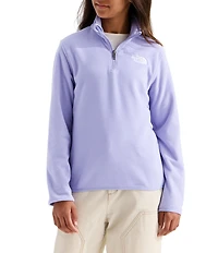 The North Face Big Kids Long Sleeve Glacier Zip Pullover