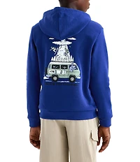 The North Face Big Kids Long Sleeve Logo Outdoor Regular Hoodie