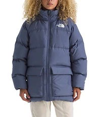 The North Face Big Kids North Down Fleece-Lined Quilted Short Parka