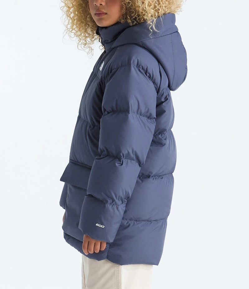 The North Face Big Kids North Down Fleece-Lined Quilted Short Parka