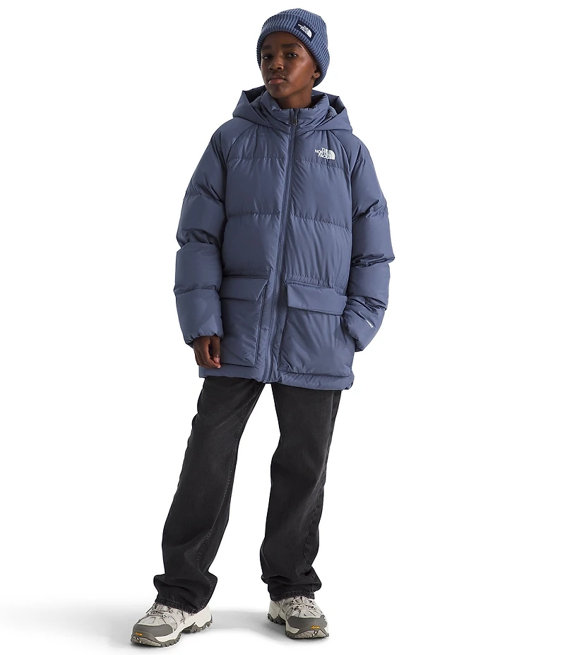 The North Face Big Kids North Down Fleece-Lined Quilted Short Parka