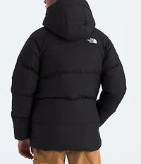 The North Face Big Kids North Down Fleece-Lined Short Ski Parka