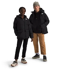 The North Face Big Kids North Down Fleece-Lined Short Ski Parka