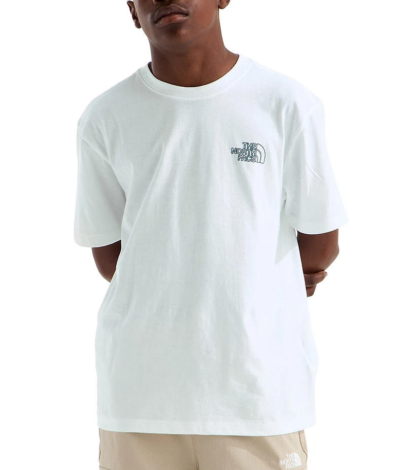 The North Face Big Kids Short Sleeve Alien Relaxed Graphic T-Shirt