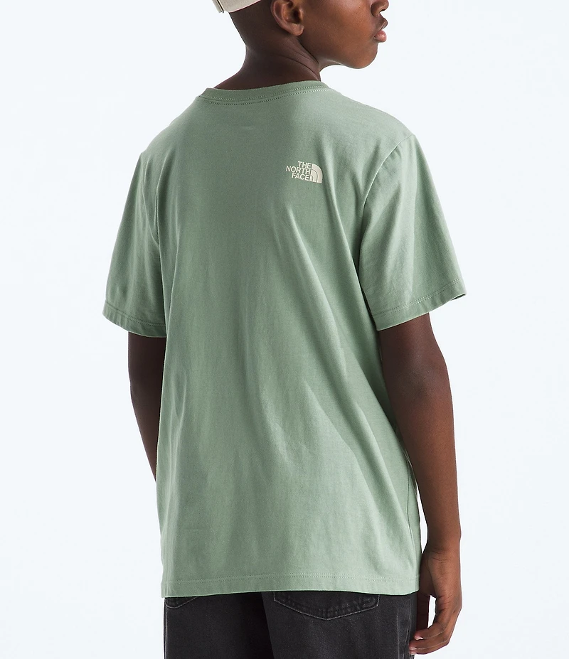 The North Face Big Kids Short Sleeve Evolution Half Dome T-Shirt