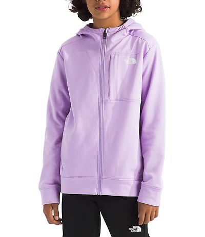 The North Face Big Kids TNF™ Performance Fleece Full Zip Hooded Jacket