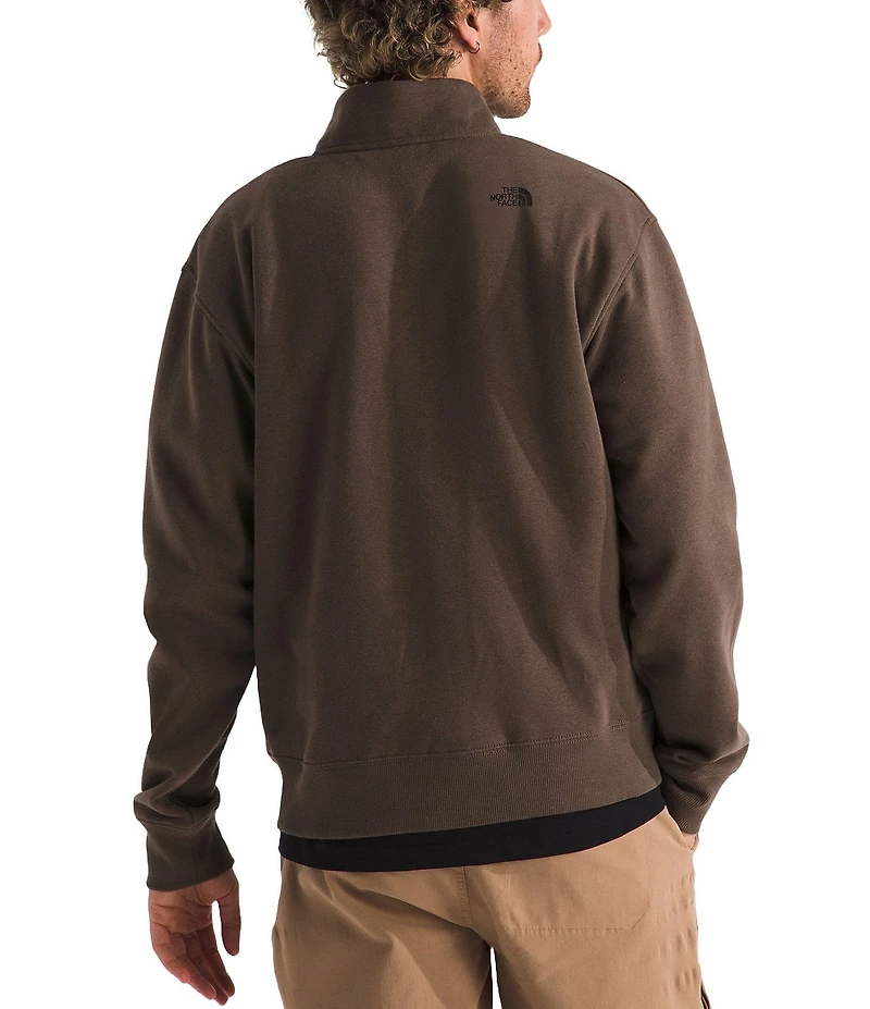 The North Face Box Half Dome Long Sleeve Quarter Zip Pullover