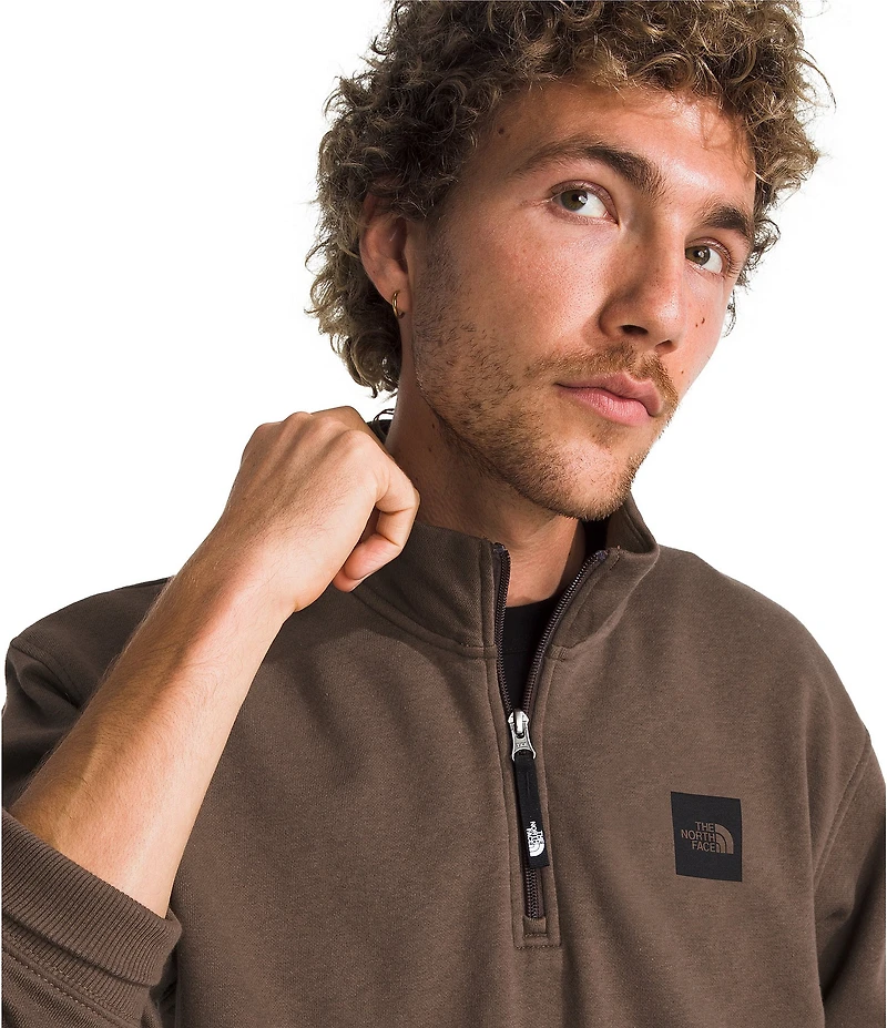 The North Face Box Half Dome Long Sleeve Quarter Zip Pullover