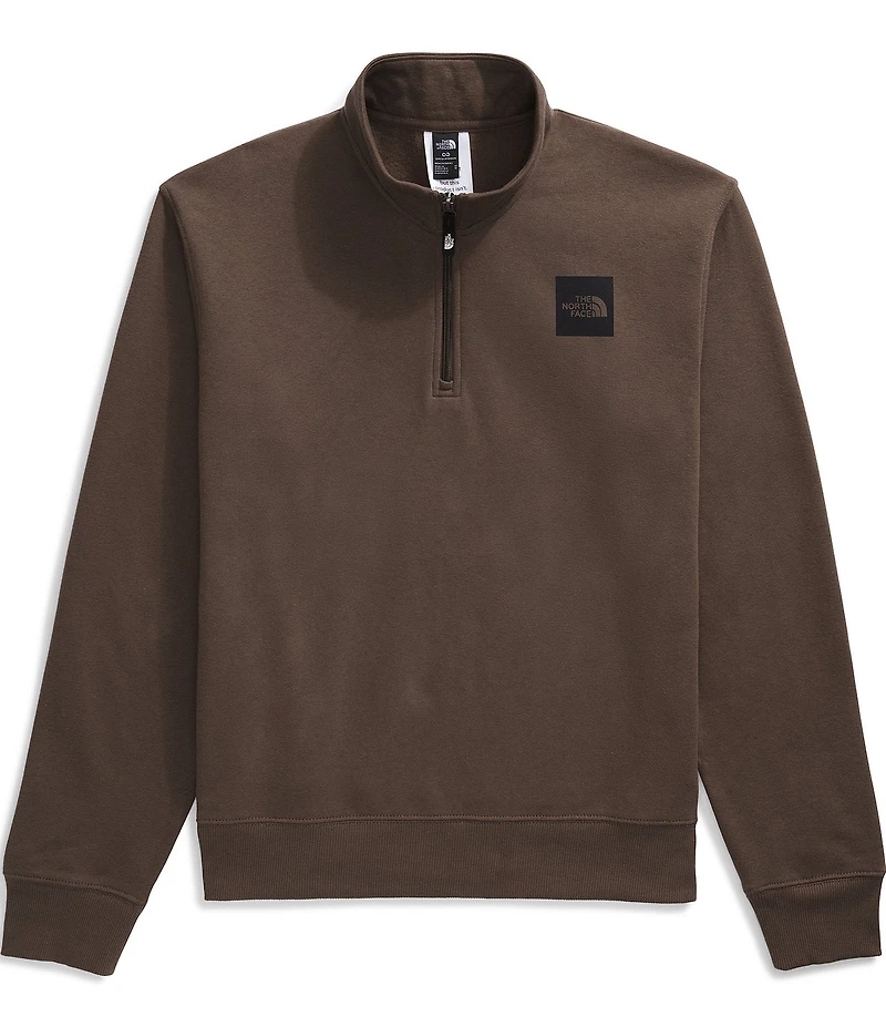 The North Face Box Half Dome Long Sleeve Quarter Zip Pullover