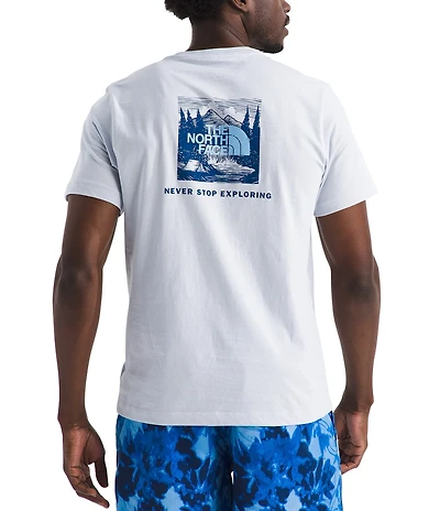 The North Face Box NSE Classic Scenic Graphic Short Sleeve T-Shirt