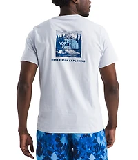 The North Face Box NSE Classic Scenic Graphic Short Sleeve T-Shirt