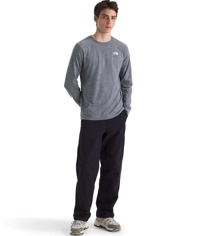 The North Face Box NSE Long Sleeve Heathered T-Shirt