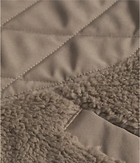 The North Face Cabin Fleece Knit Dropped Shoulder Full Zip Jacket