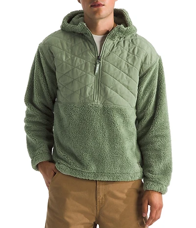 The North Face Cabin Quilted Fleece Hoodie