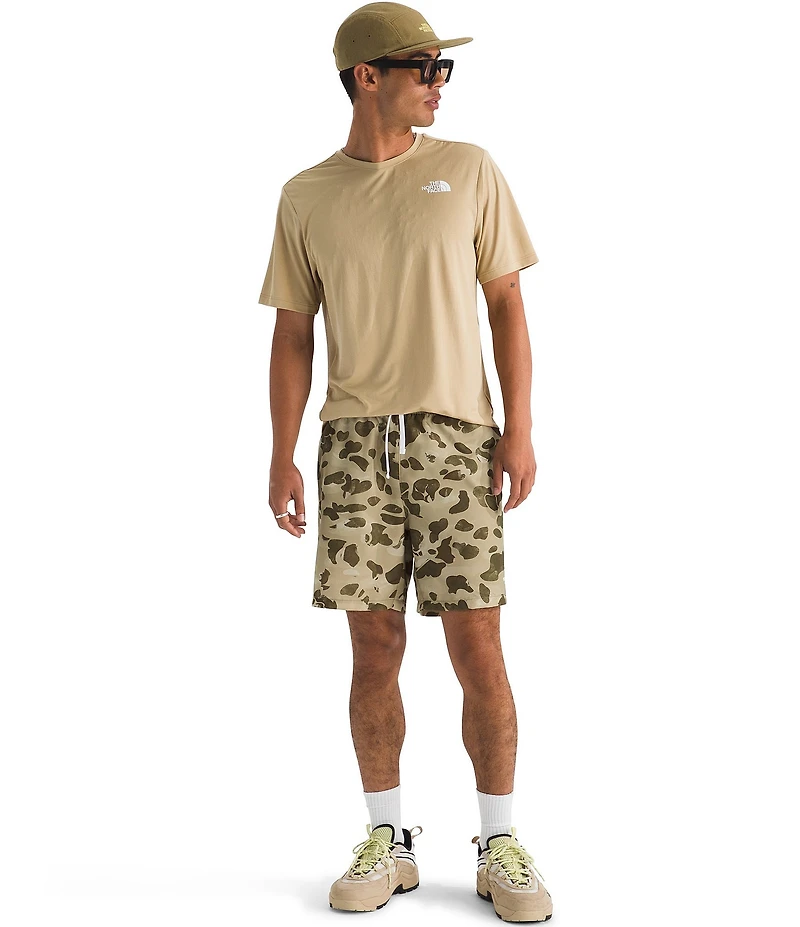 The North Face Camouflage Printed 9#double; Inseam Shorts