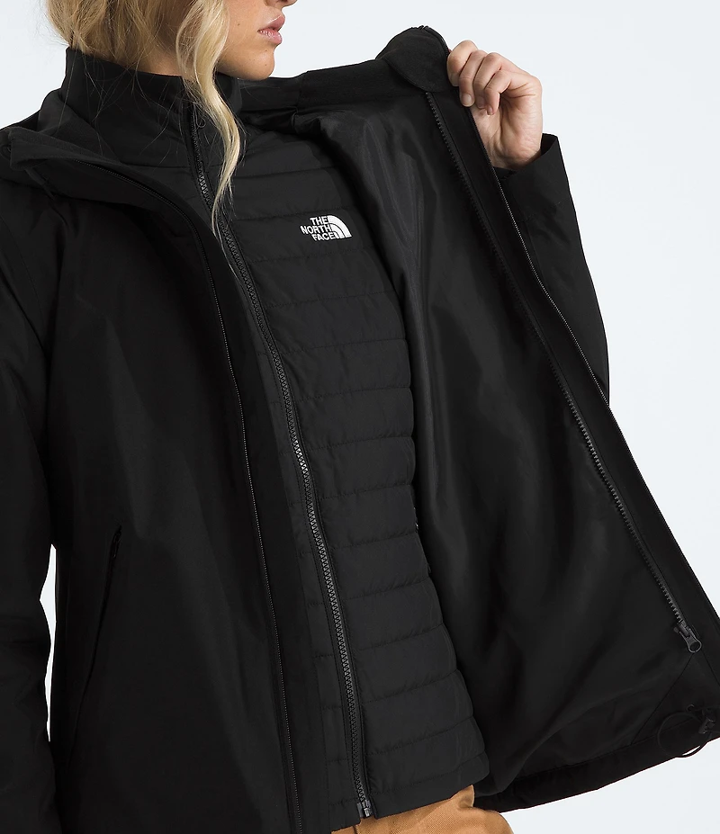 The North Face Carto Mono Triclimate Hooded Zip Front Jacket