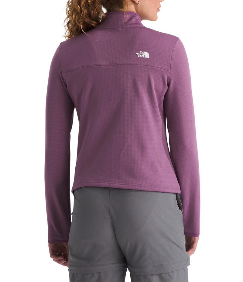 The North Face Cedar Trail Grid Fleece Quarter Zip Jacket