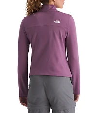 The North Face Cedar Trail Grid Fleece Quarter Zip Jacket