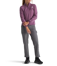 The North Face Cedar Trail Grid Fleece Quarter Zip Jacket