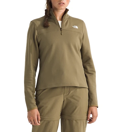 The North Face Cedar Trail Grid Fleece Quarter Zip Jacket