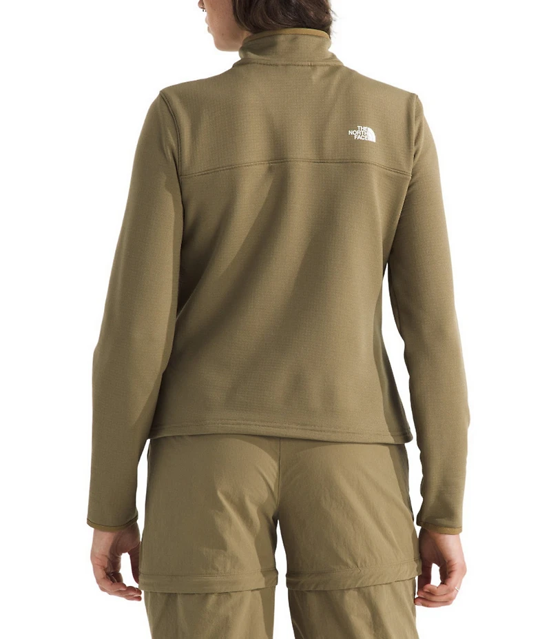 The North Face Cedar Trail Grid Fleece Quarter Zip Jacket