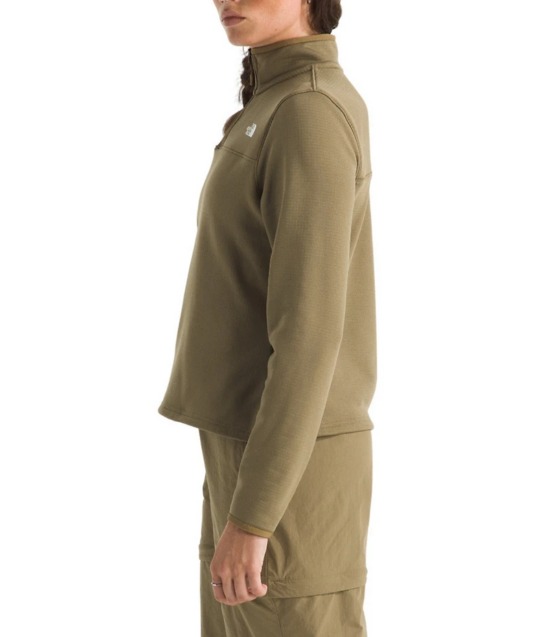 The North Face Cedar Trail Grid Fleece Quarter Zip Jacket