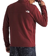 The North Face Cedar Trail Grid Long Sleeve 1/4 Zip Fleece Pullover