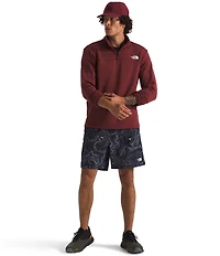 The North Face Cedar Trail Grid Long Sleeve 1/4 Zip Fleece Pullover