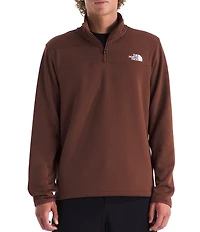 The North Face Cedar Trail Grid Long Sleeve 1/4 Zip Fleece Pullover