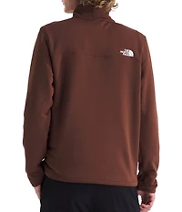 The North Face Cedar Trail Grid Long Sleeve 1/4 Zip Fleece Pullover