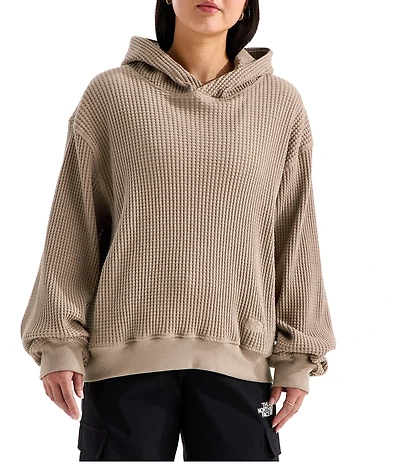 The North Face Chabot 2.0 Waffle Knit Long Sleeves Pullover Hoodie