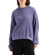 The North Face Chabot 2.0 Waffle Knit Long Sleeves Pullover Hoodie