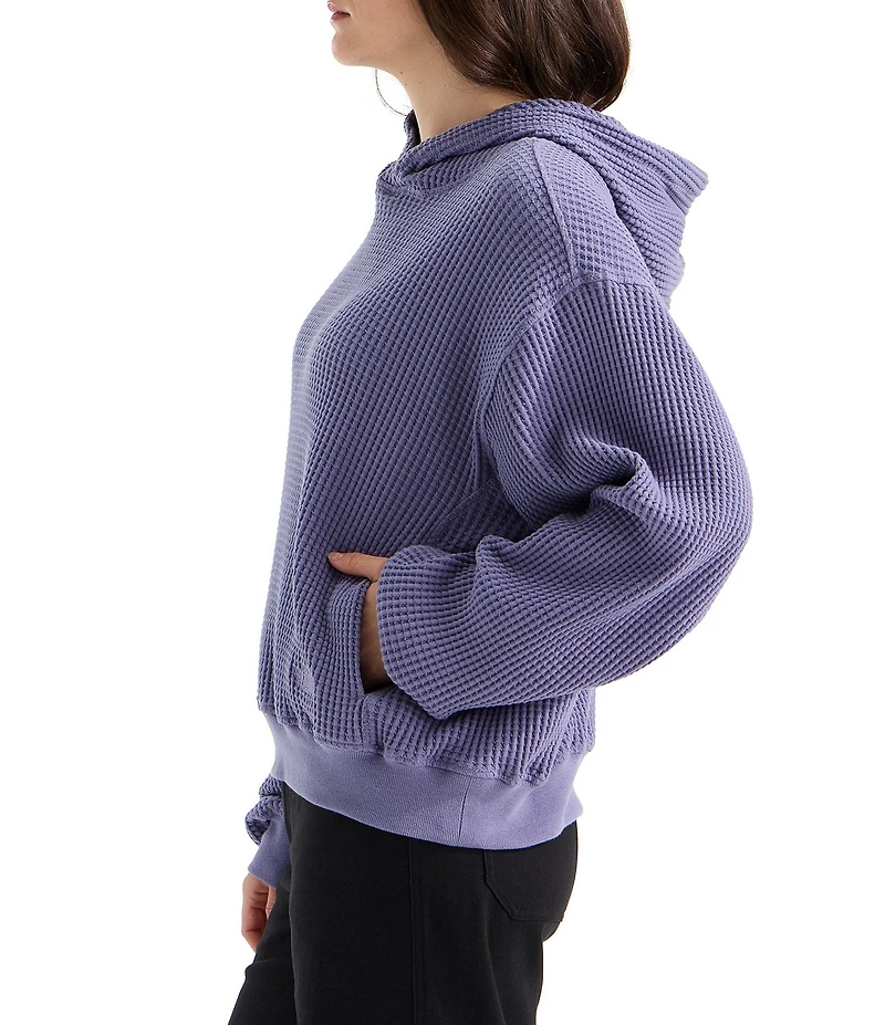 The North Face Chabot 2.0 Waffle Knit Long Sleeves Pullover Hoodie
