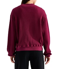 The North Face Chabot 2.0 Waffle Knit Mock Neck Rugged Utility Pullover