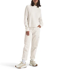 The North Face Chabot Cotton Thermal Knit Mock Neck Long Sleeve Top