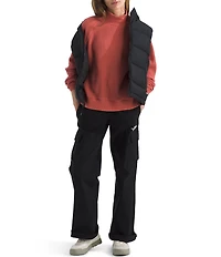 The North Face Chabot Cotton Thermal Knit Mock Neck Long Sleeve Top