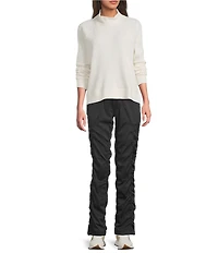 The North Face Chabot Thermal Knit Mock Neck Raglan Sleeve Pullover