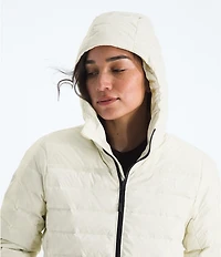 The North Face Classic Down Hooded Zip Front Jacket