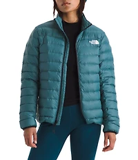 The North Face Classic Down Stand Collar Zip Front Jacket