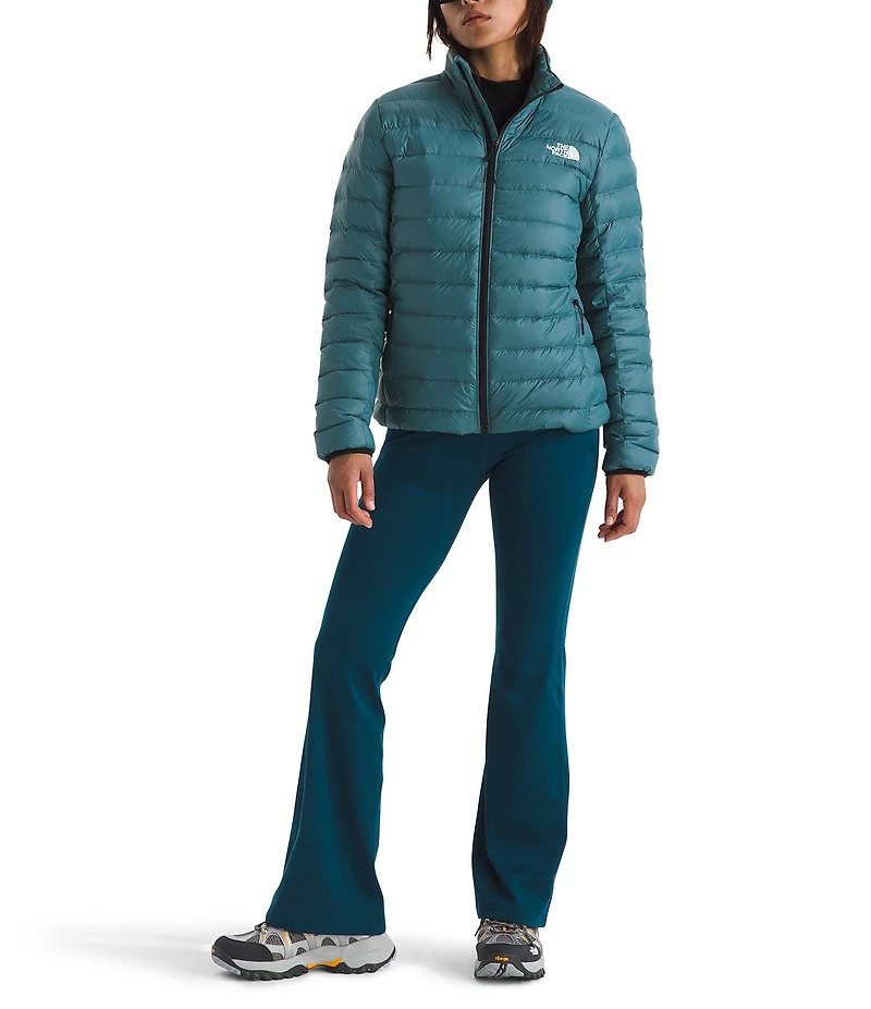 The North Face Classic Down Stand Collar Zip Front Jacket